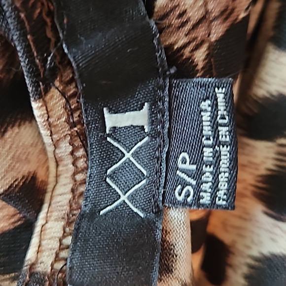 Excellent condition XXI Leopard print dress S - Picture 10 of 12